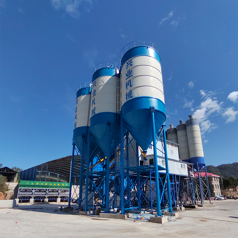 HZS Stationary Concrete Batching Plant Series