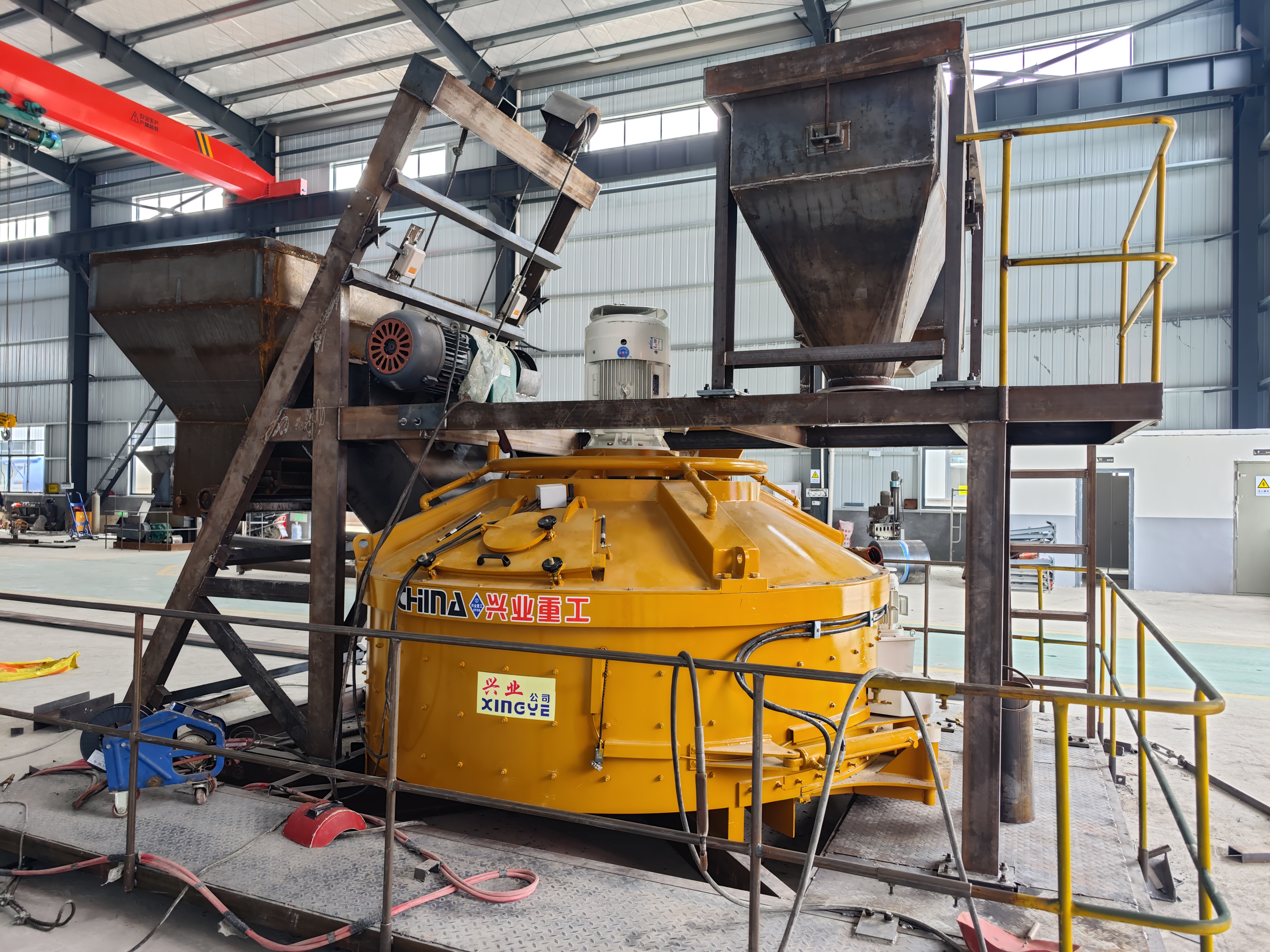 Planetary Concrete Mixers